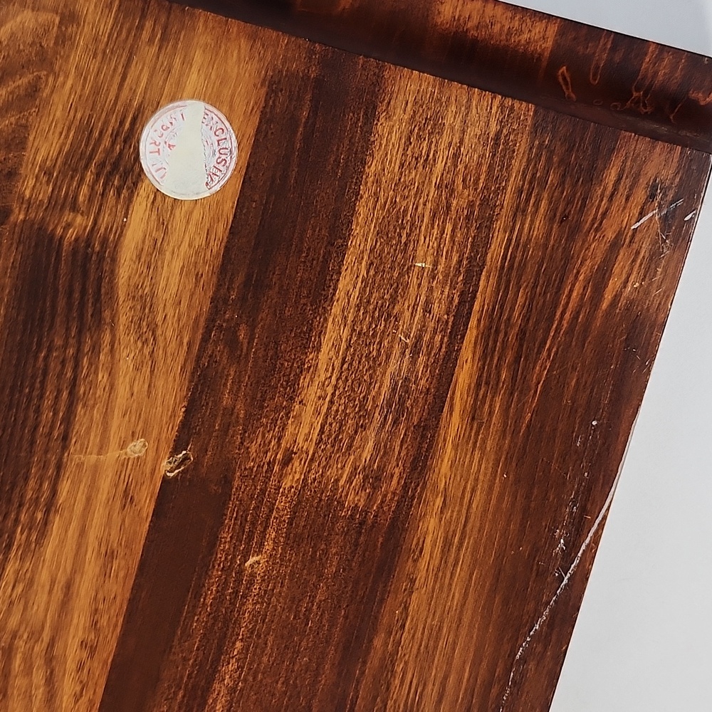 Vintage Mid Century Modern MCM/Retro Wood Cheese Charcuterie Board - Picture 16 of 16